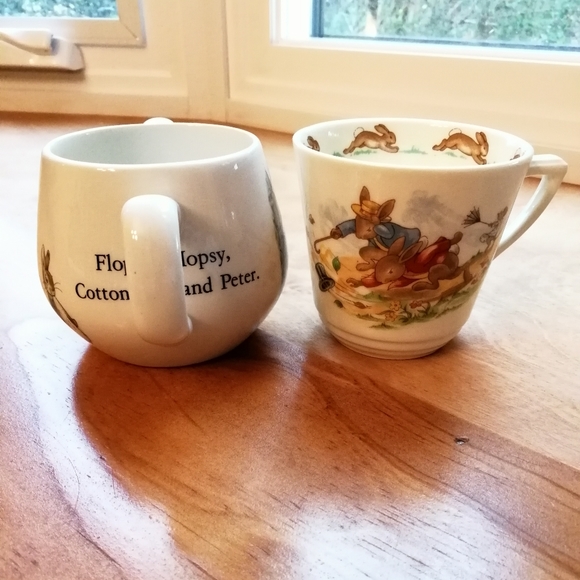 Vintage Bone China Peter Rabbit Cups, Set of Two - Picture 9 of 9